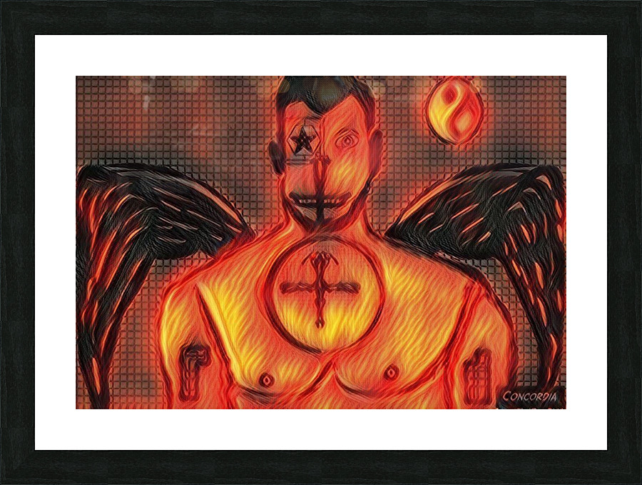 Balance 1 Picture Frame print