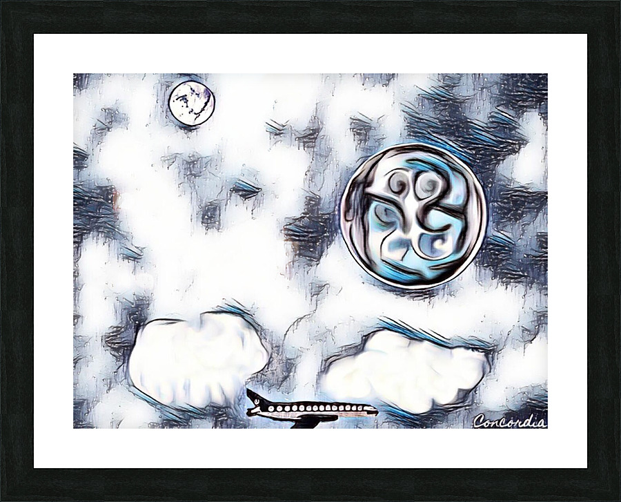 Night Sky 2 Picture Frame print