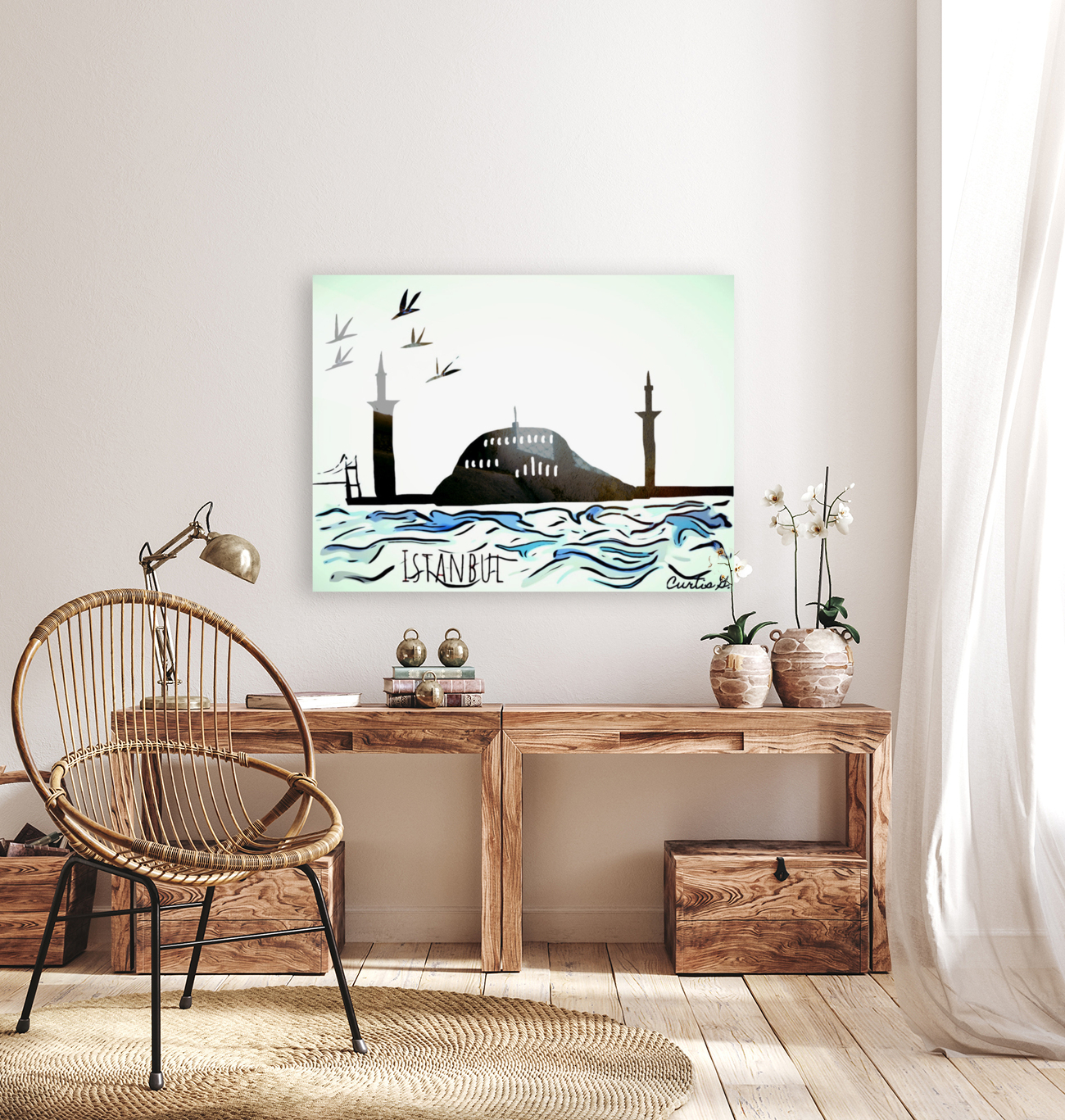 Istanbul during the Day Reproduction