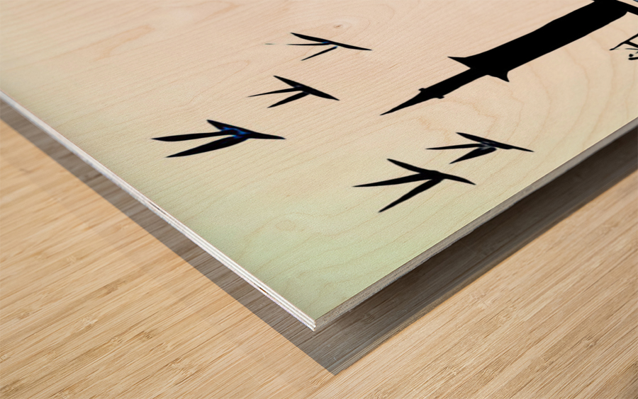 Istanbul during the Day Wood print