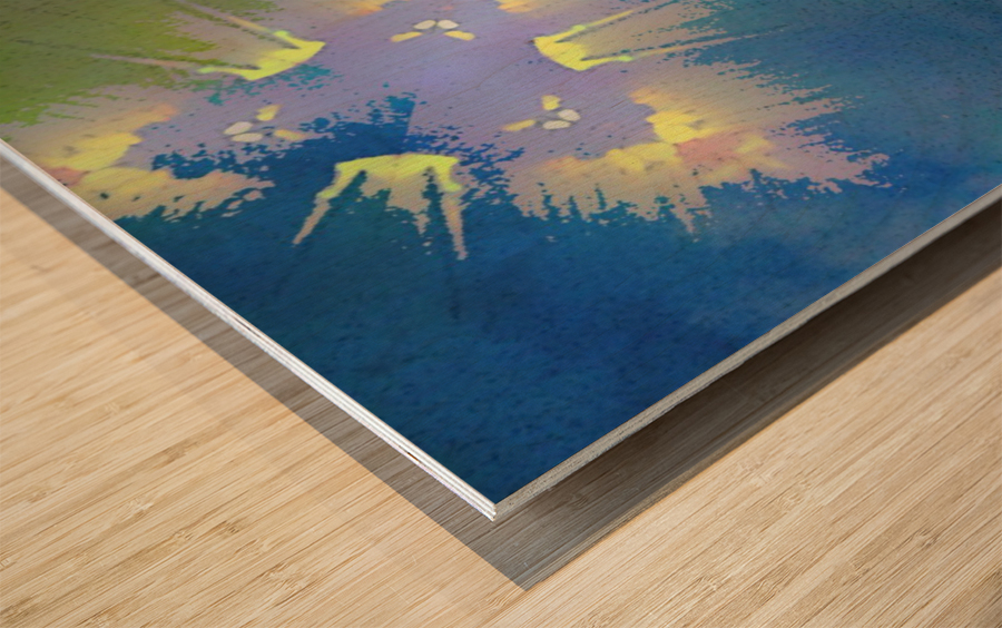 The Chariot in the Sky Impression sur bois