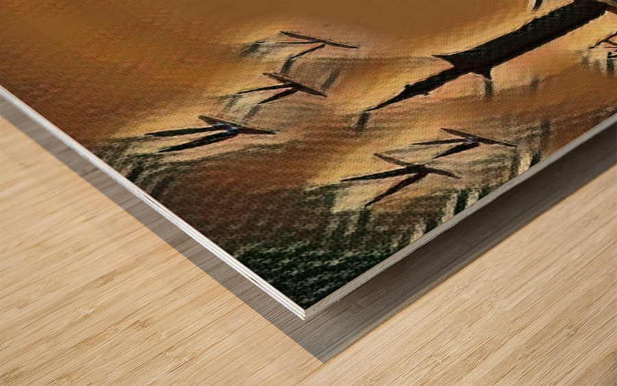 Istanbul  9 Wood print