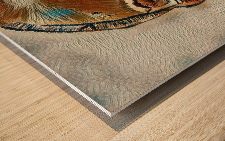 Meet Me Outside 2 Wood print