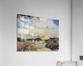 abstract landscape   vespre Acrylic Print