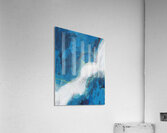 Blue white 18 Acrylic Print