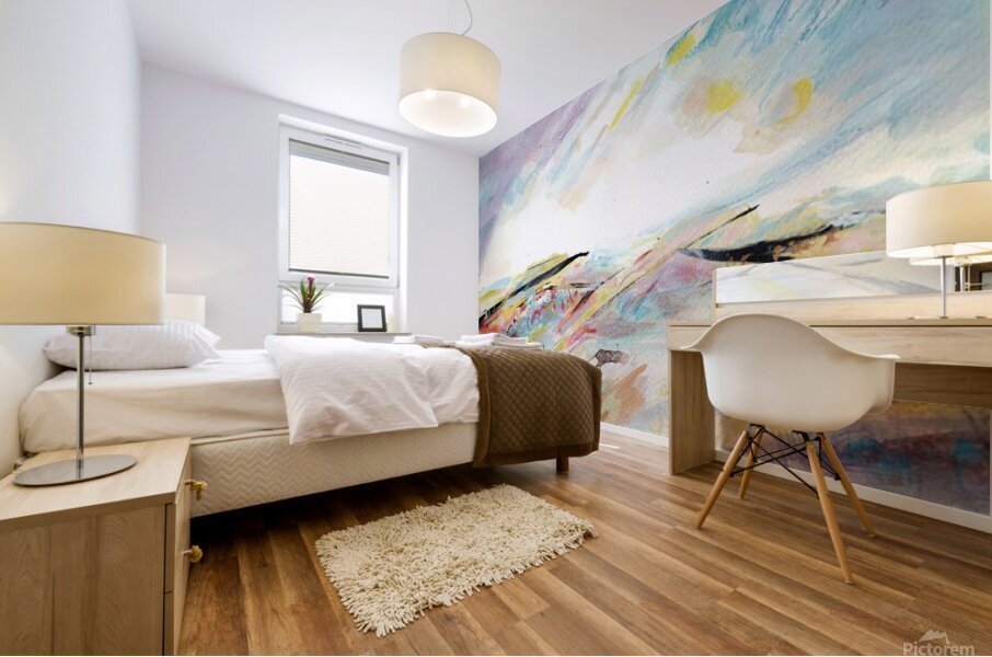 Abstract Landscape 6 Mural print