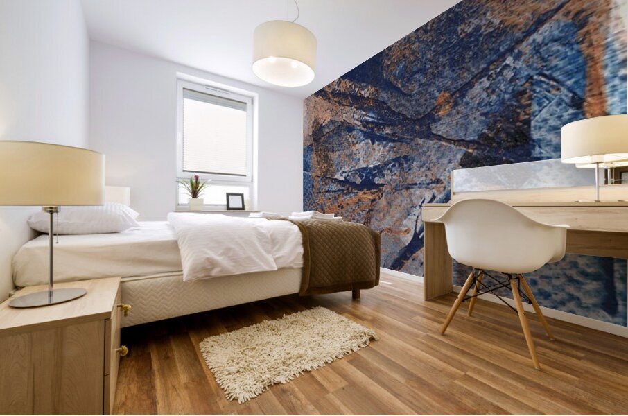 Denim  Brass 2 Mural print