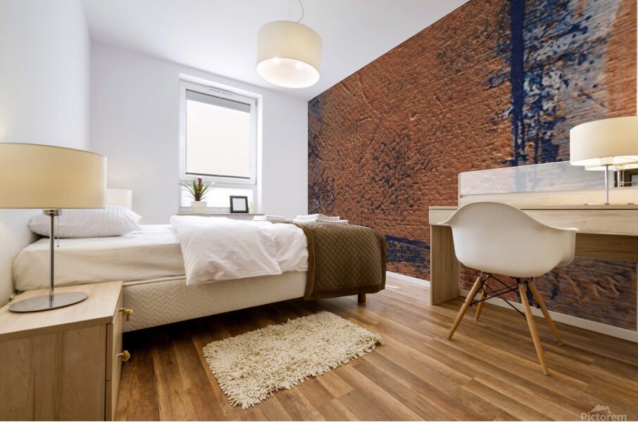 Denim  Brass 3 Mural print
