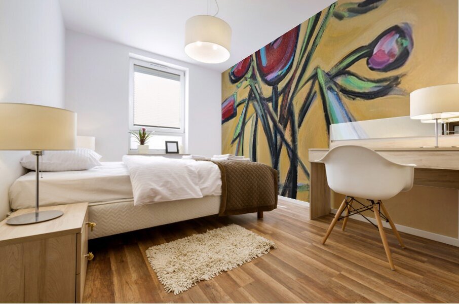 Florcomp 2 Mural print