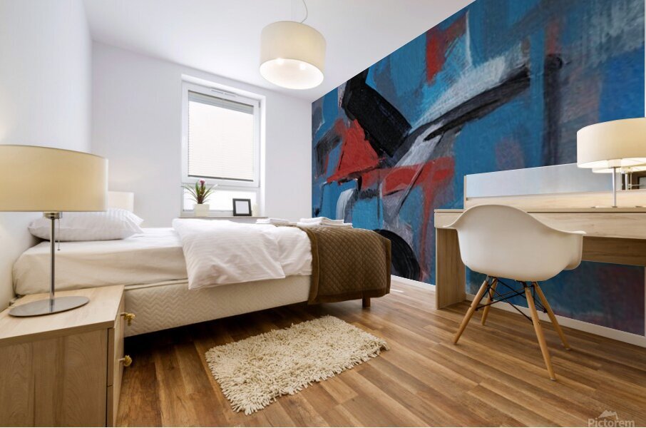 misdirection Mural print