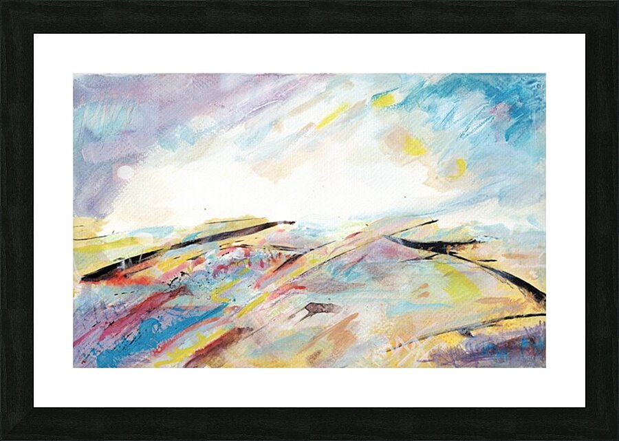 Abstract Landscape 6 Picture Frame print