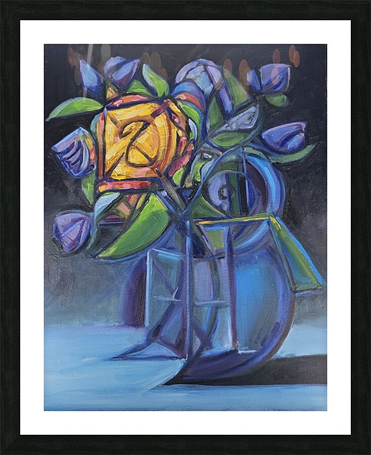 Florcomp 3 Picture Frame print