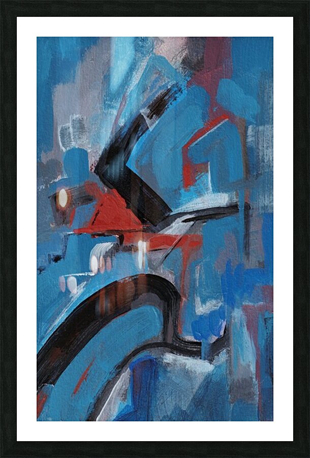 misdirection Picture Frame print