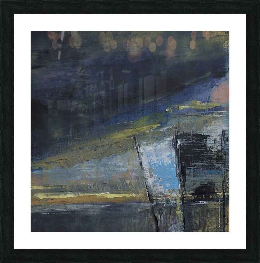 Nocturne   Beach Picture Frame print