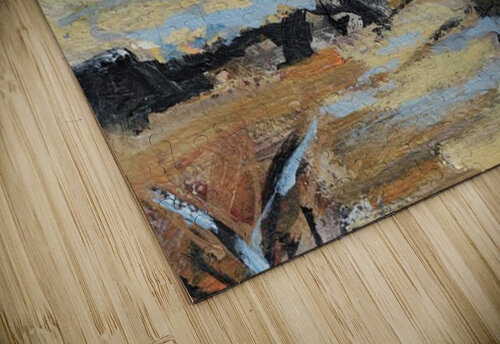 abstract landscape   vespre Daryk Jozef puzzle
