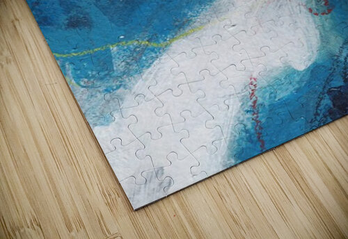 Blue white 18 Daryk Jozef puzzle