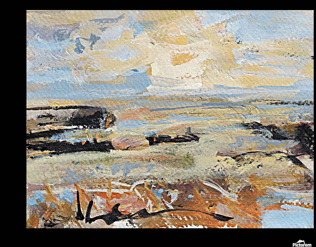abstract landscape   mati Reproduction