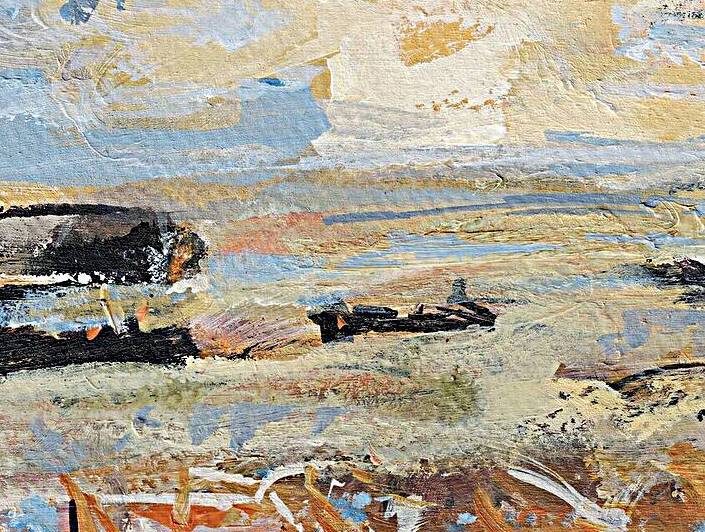 abstract landscape   mati Reproduction