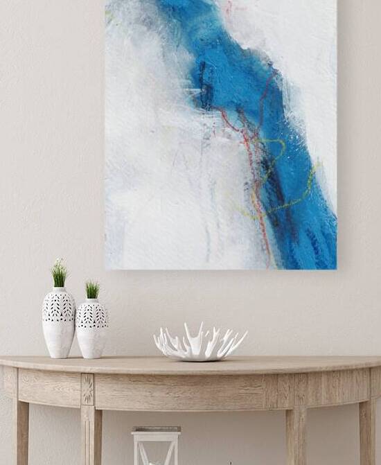 Blue white 17 Reproduction