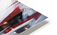 Red Black 2 HD Metal print