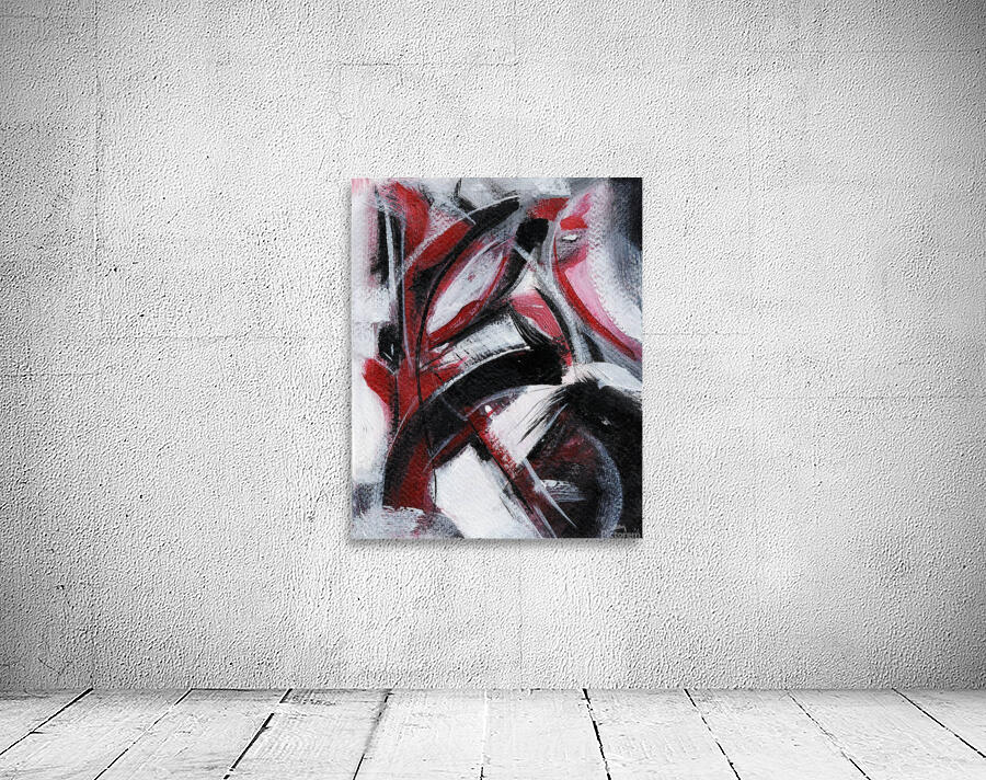Red Black 3 Wall Preview