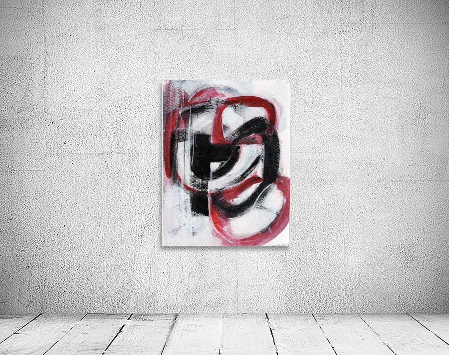Red Black 5 Wall Preview