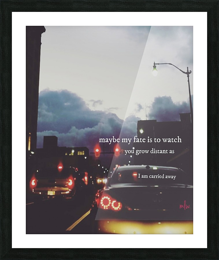 Carried Picture Frame print
