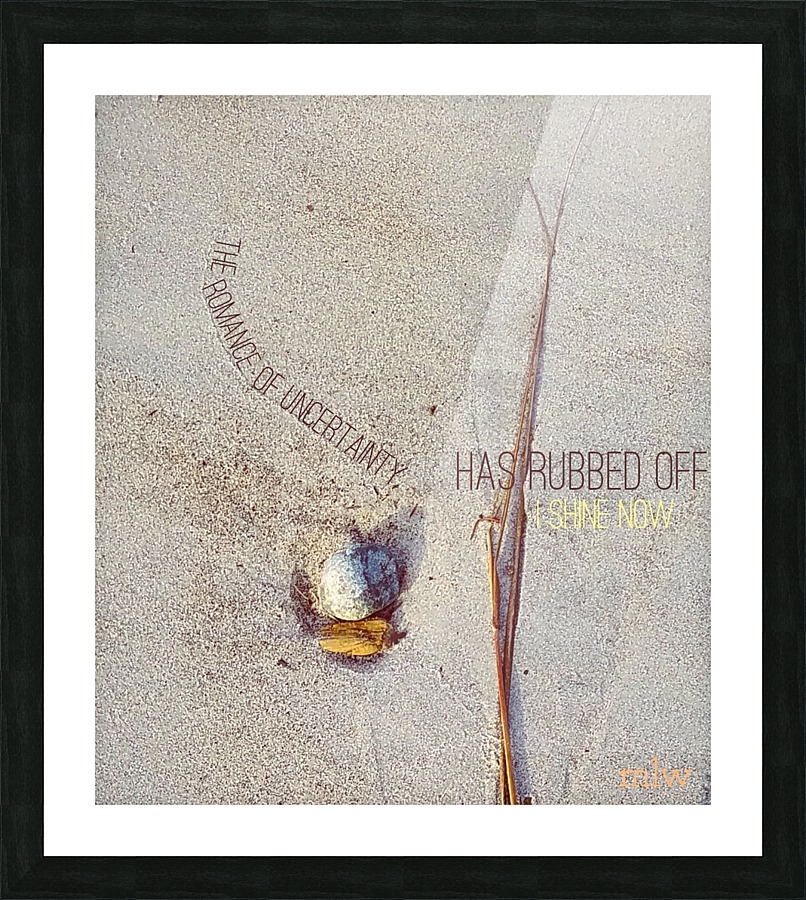 Polished Picture Frame print