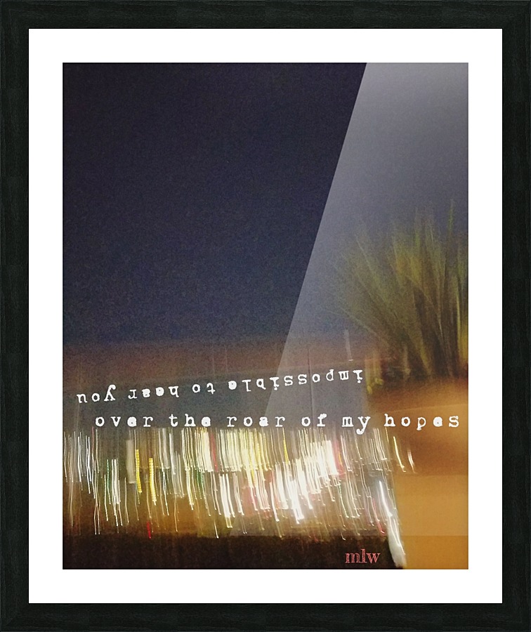 Hopes Picture Frame print