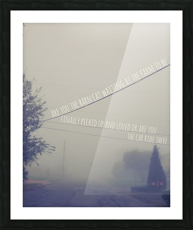 Loved Picture Frame print