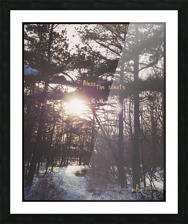 Silents Picture Frame print
