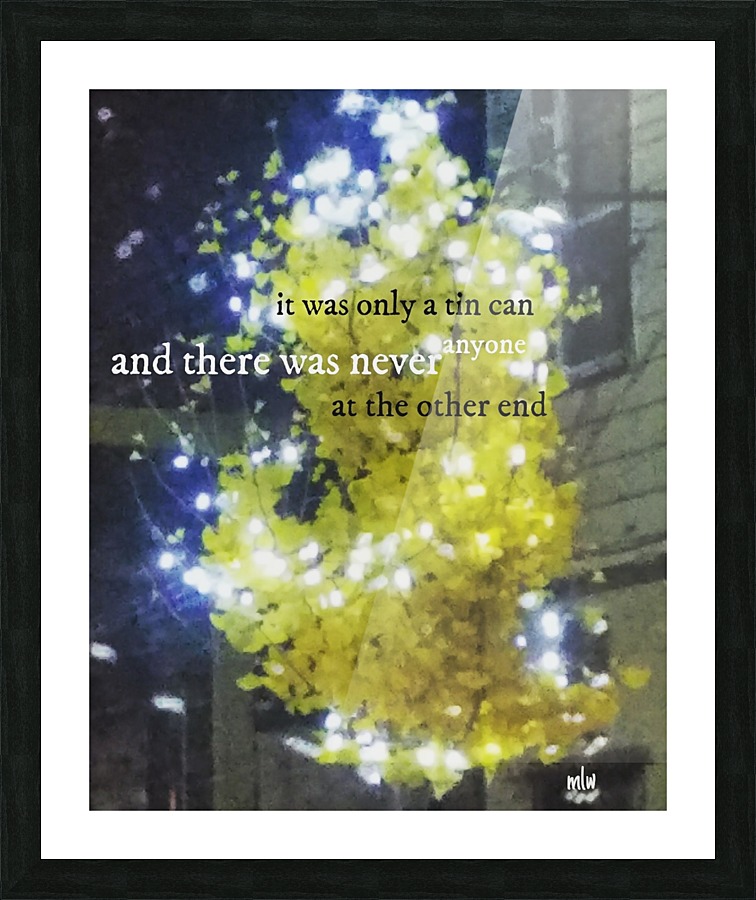 Telephone Picture Frame print