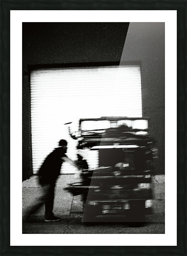 Push- 35mm Picture Frame print