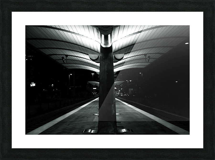 Trains Station Picture Frame print