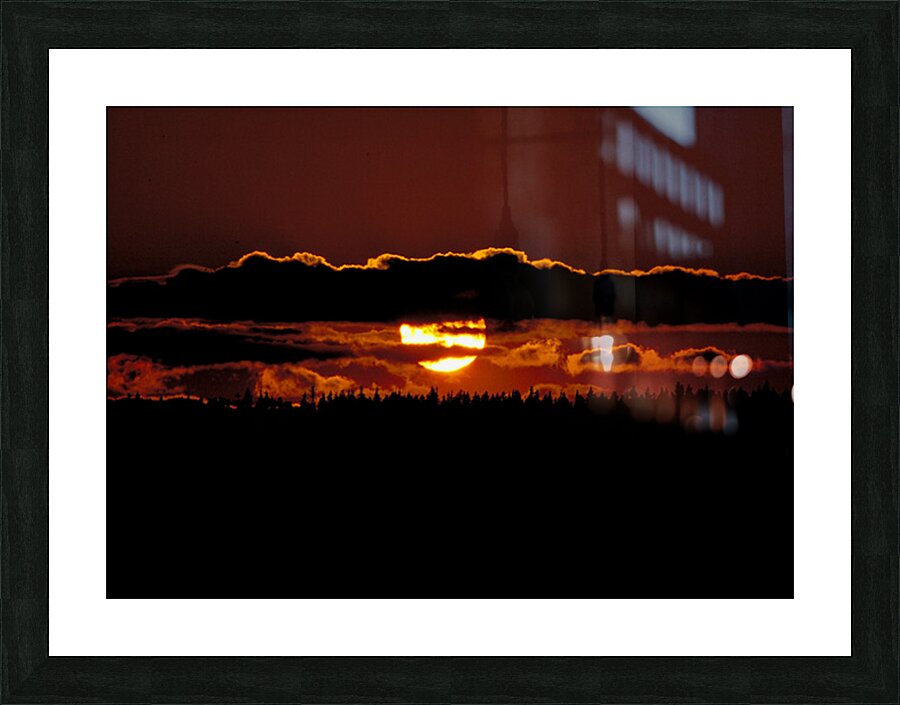 sunset Picture Frame print