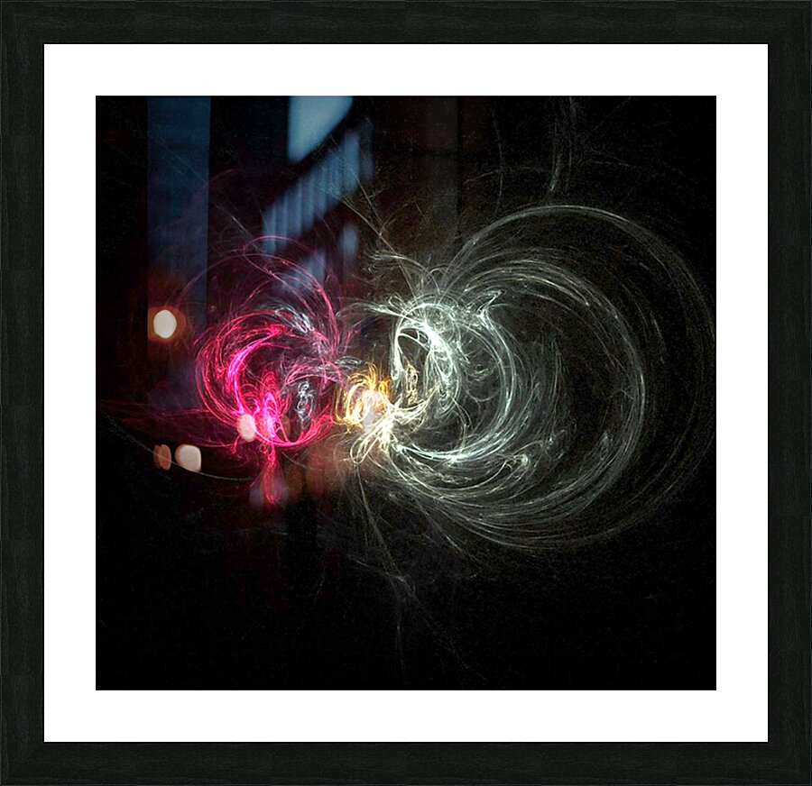 Good and Evil Picture Frame print