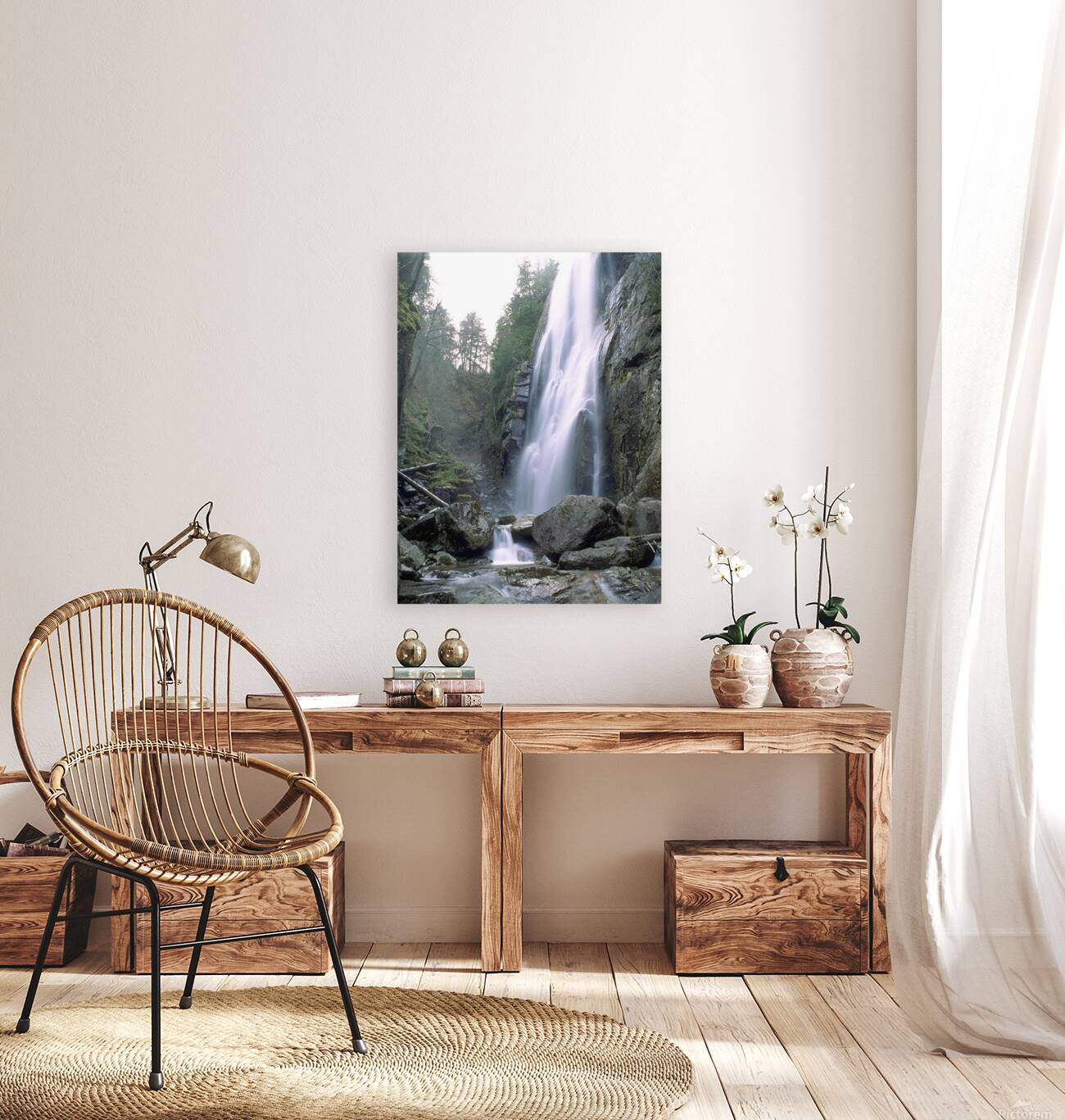 Rainbow Falls Reproduction