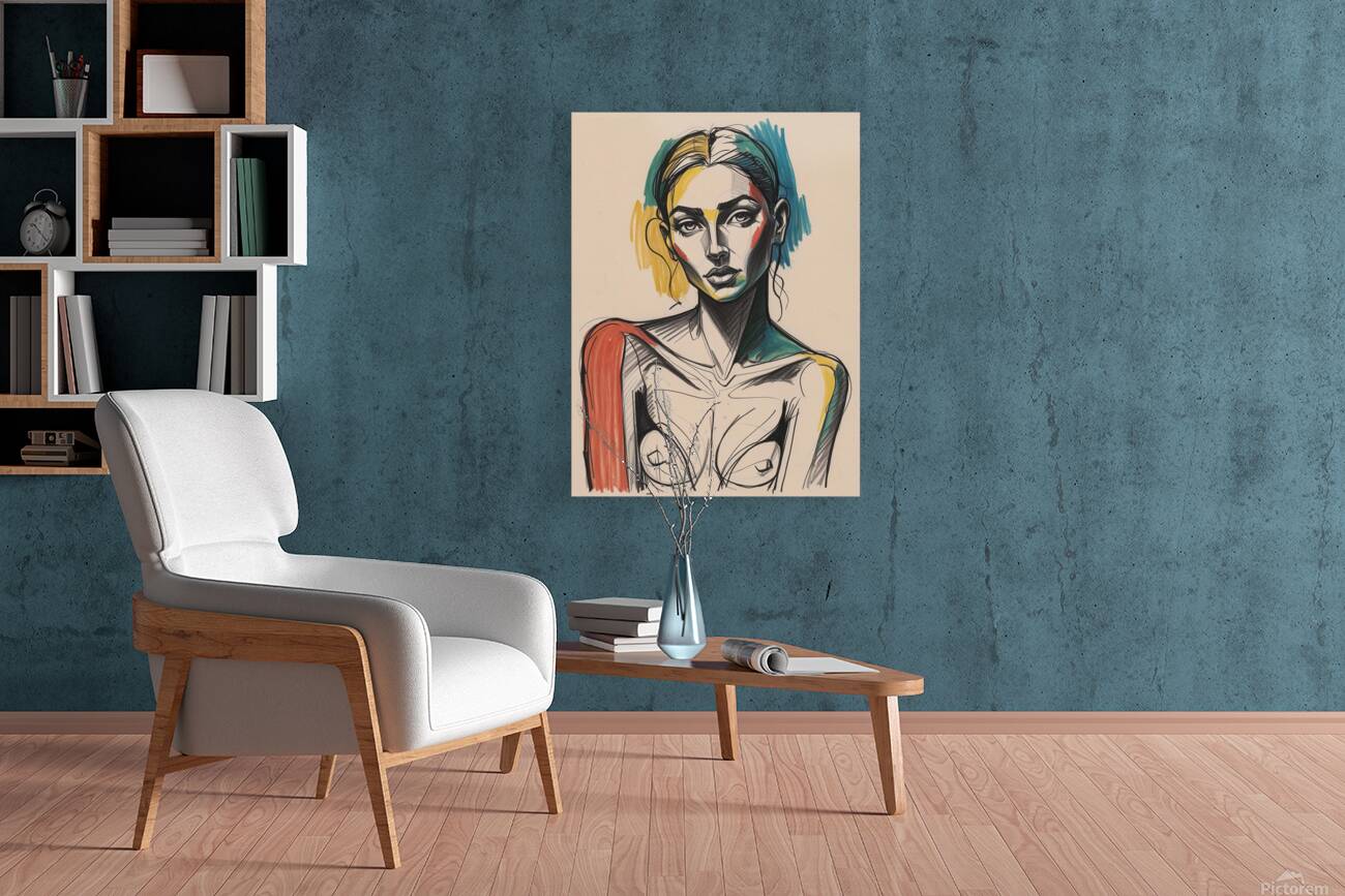 Abstract Bust Reproduction