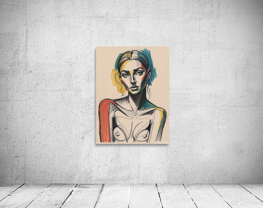 Abstract Bust Wall Preview