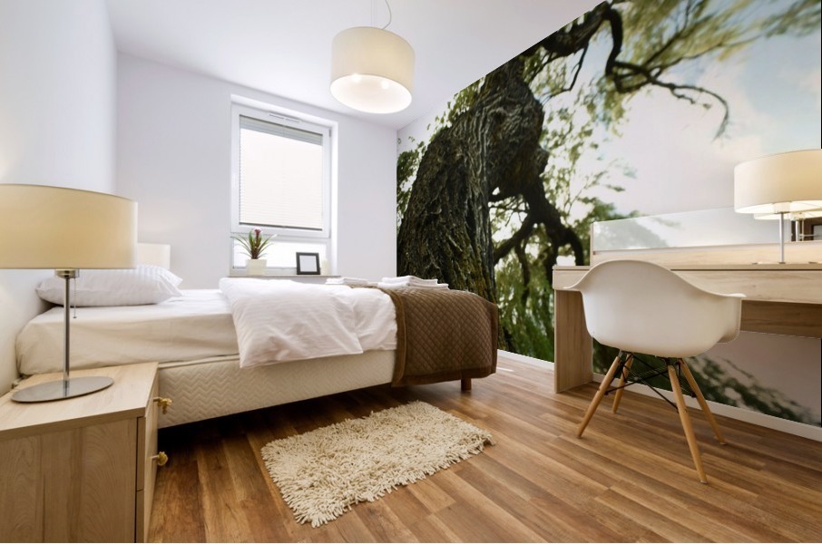 Twisting Tree Mural print
