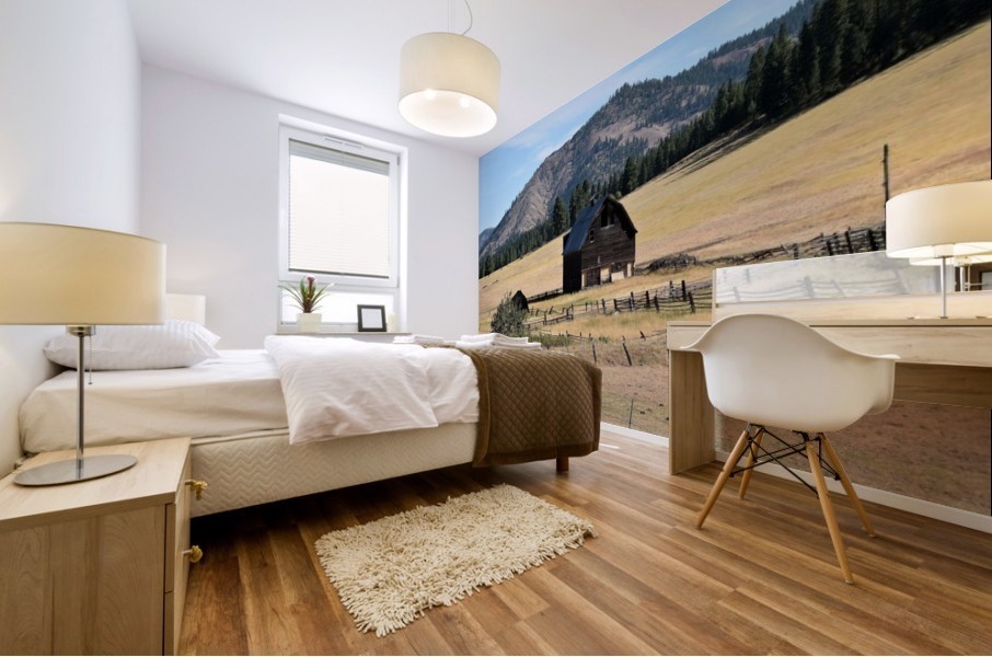 The Homestead Mural print
