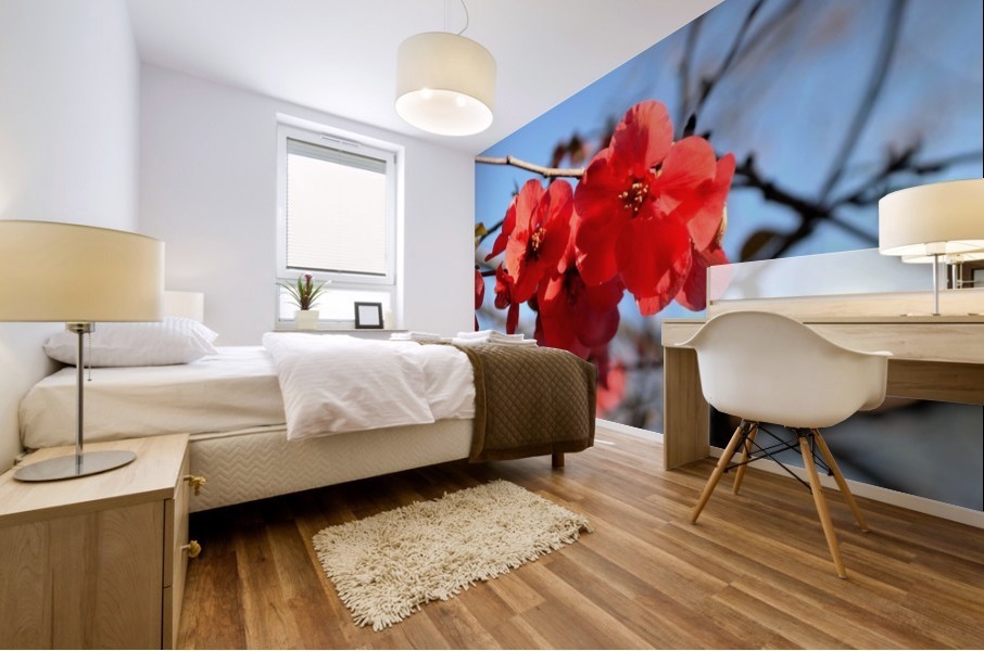 Blooming Trees Mural print
