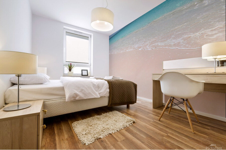 Pink Sands Mural print