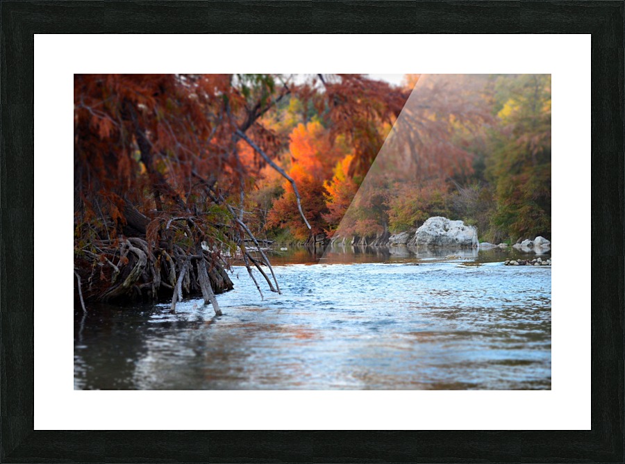 Around the River Bend Picture Frame print