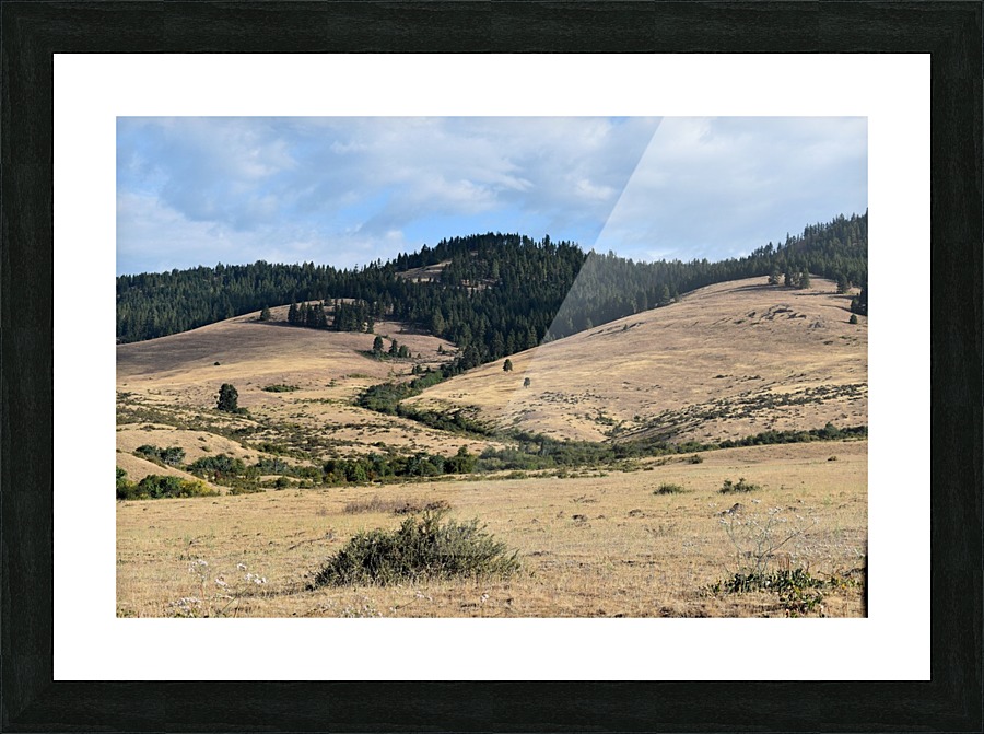 Western Valley Picture Frame print