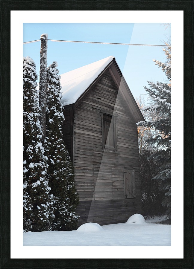 Frozen Farm Picture Frame print