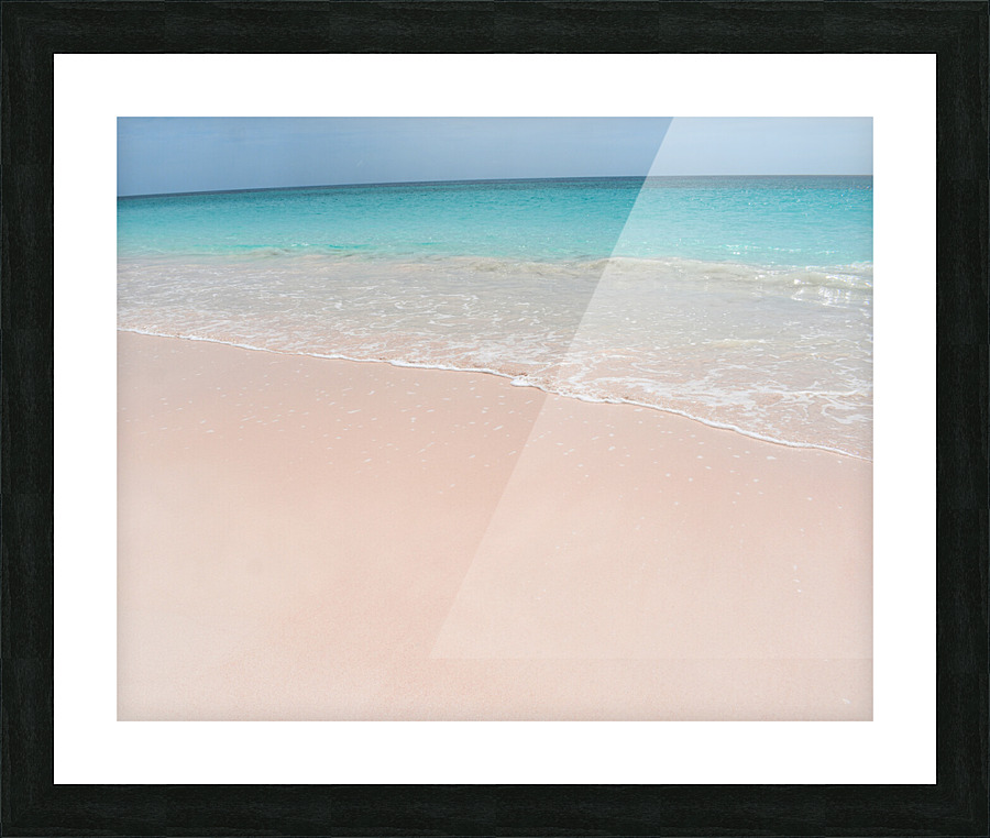 Pink Sands Picture Frame print