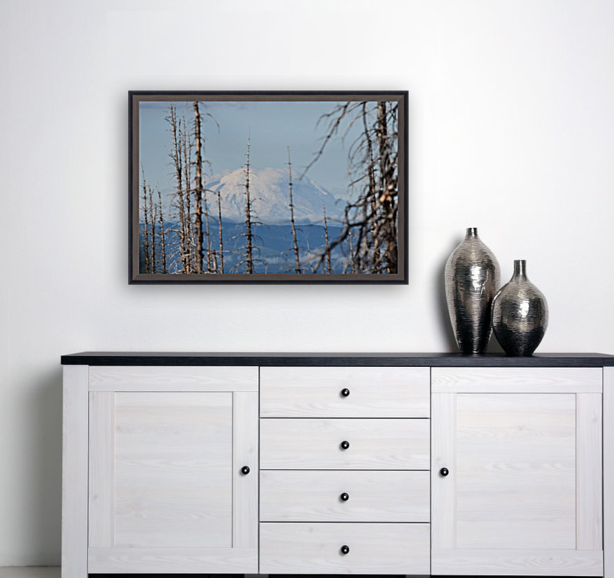 Mountain through the Forest Reproduction