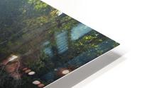 Rushing Waterfall HD Metal print