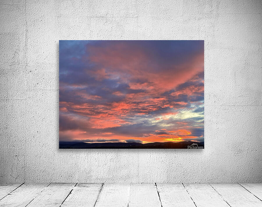 Burning Sunrise Wall Preview